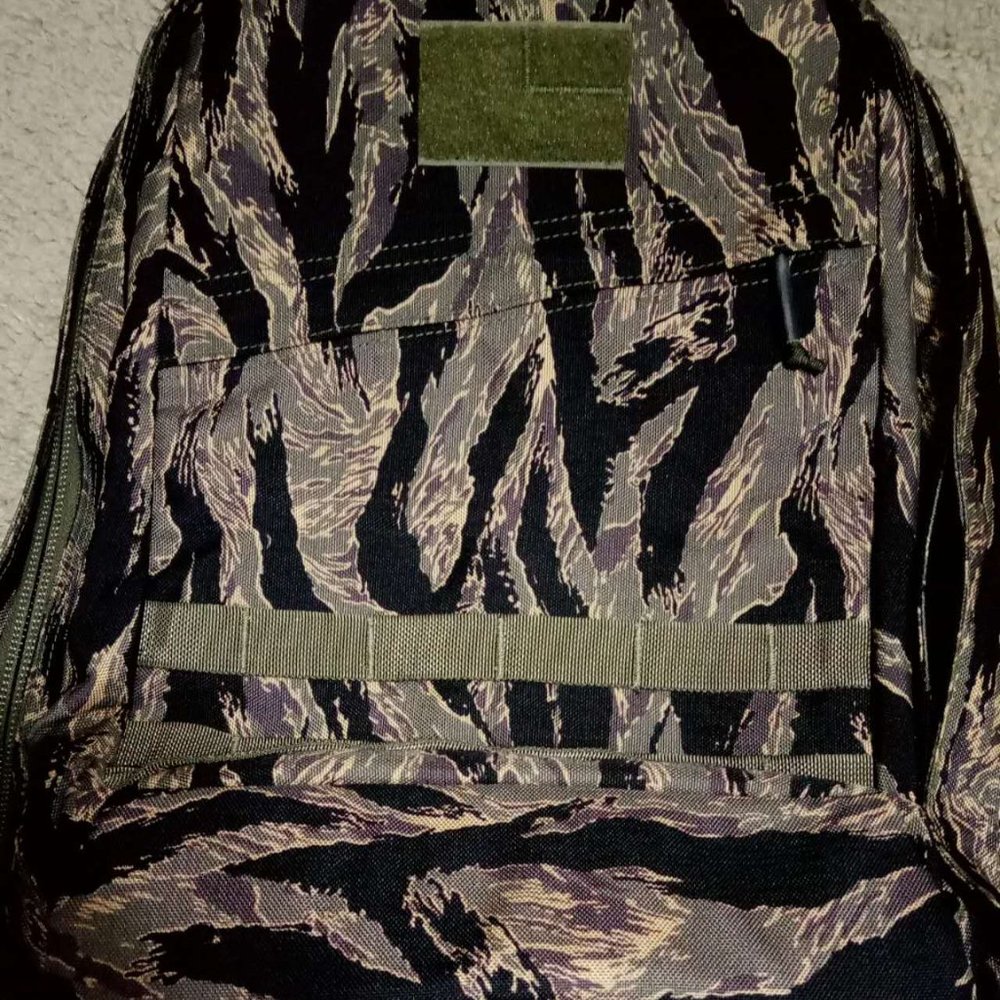 Goruck GR2 26L tiger stripe backpack, made in USA